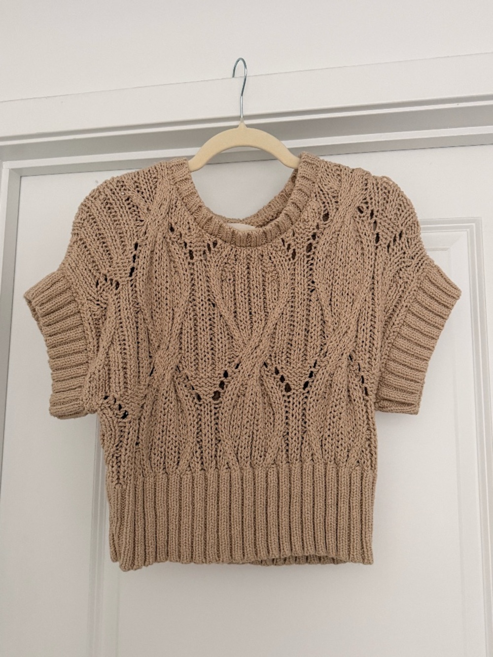 Organic Cotton Tape Yarn Sweater Vest